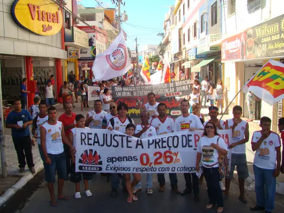 Ação pública do SECIR em defesa da categoria comerciária.