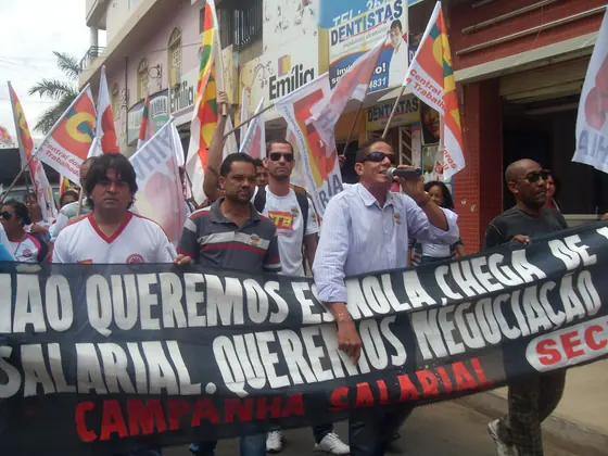 Ação pública do SECIR em defesa dos direitos da categoria comerciária.